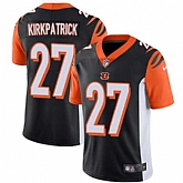 Nike Cincinnati Bengals #27 Dre Kirkpatrick Black Team Color NFL Vapor Untouchable Limited Jersey,baseball caps,new era cap wholesale,wholesale hats